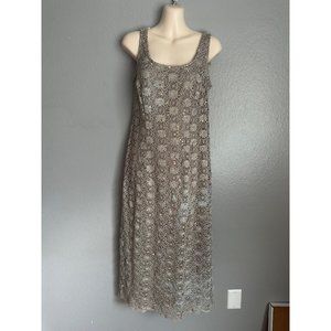 R & M Richards vintage  sequin dress size 8 New Years